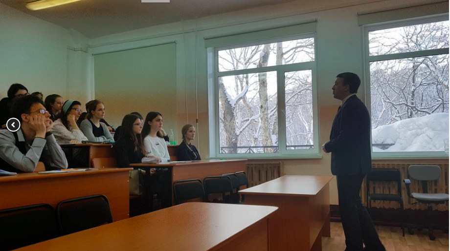 На Камчатке прошёл «Открытый урок с министром» 